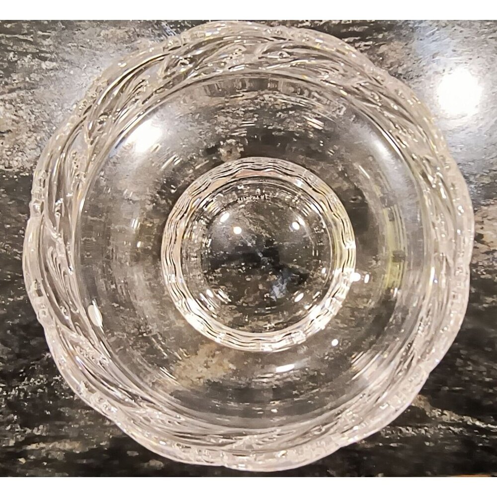 Tiffany & Co. German-Made Crystal Dolphins Bowl - Picture 3 of 7